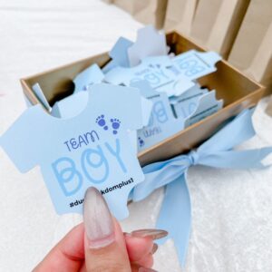 ลูกโป่งเบบี้ชาวเวอร์ Baby Shower - ฉากลูกโป่งเฉลยเพศ Balloon Backdrop - Baby Shower Gender Reveal Party "Boy or Girl ?" for K.Ducky