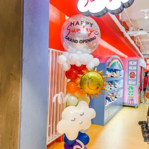 เสาลูกโป่ง Grand Opening Balloon Columns - Happy Sunday (2 pcs)