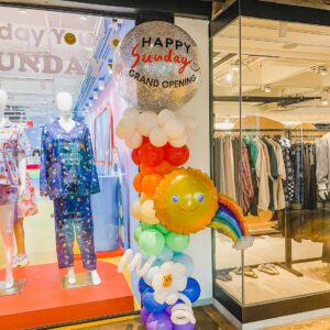 เสาลูกโป่ง Grand Opening Balloon Columns - Happy Sunday (2 pcs)
