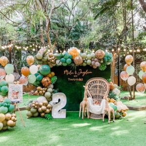 ปาร์ตี้วันเกิดลูก Private Kid Birthday Party - Safari - Mila and Jaylen’s TWO WILD